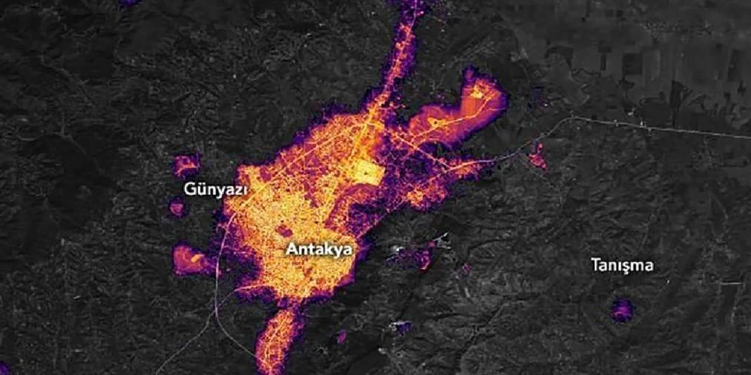 NASA'dan Antakya paylaşımı 5